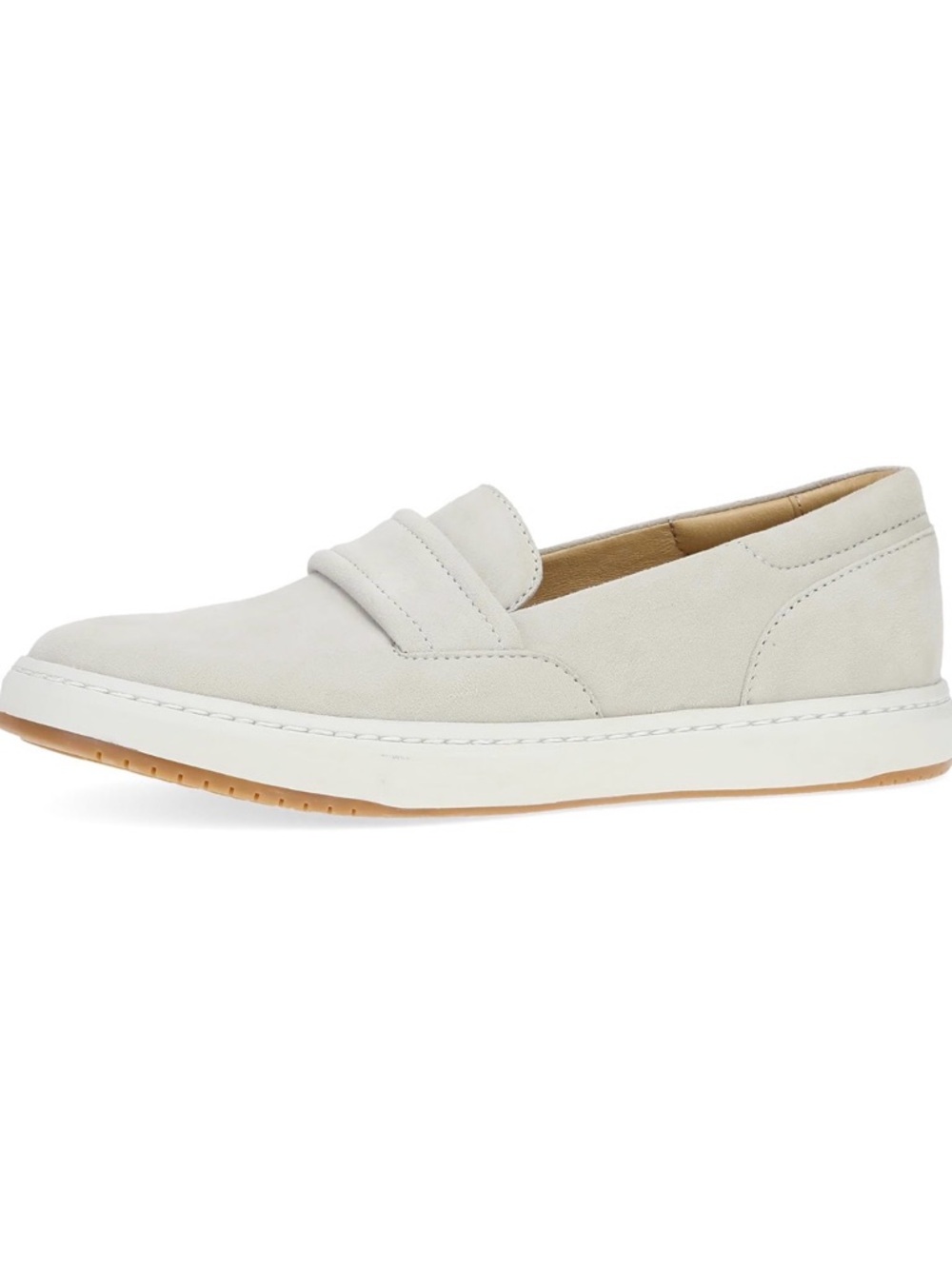 Dansko Josephine everyday leather sneaker. Taupe (off white ) 39
